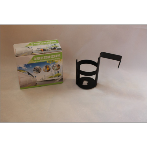 Suport pahar pentru masina, universal, din ABS, anti alunecare, negru [5]