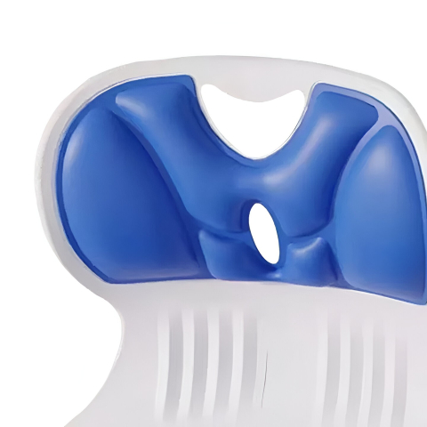 Suport pentru scaun, marime S, ergonomic si portabil, albastru [6]