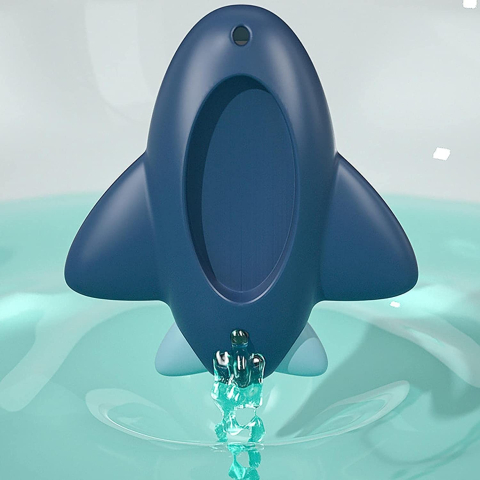 Termometru pentru baie, model avion, plutitor, rezistent la apa, 11x10x4 cm [3]