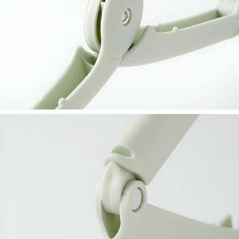 Umeras pliabil de calatorie, mini cuier portabil, design compact, verde [3]