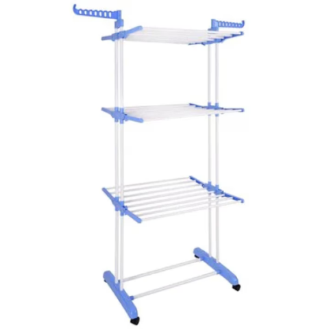Uscator Vertical Rufe 40 kg – 3 Niveluri, Pliabil, cu Roti [4]