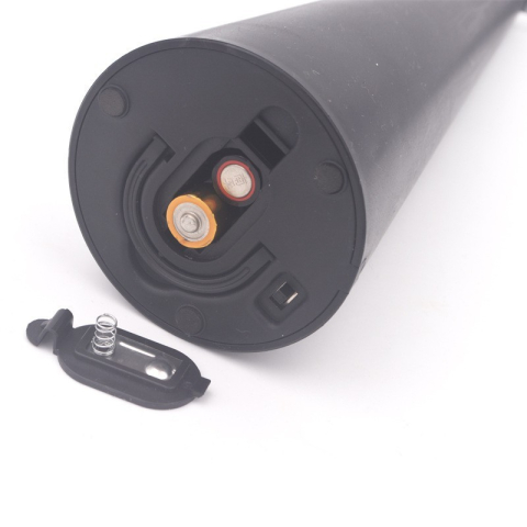 Ventilator exterior compact, repelent pentru muste si tantari, cu cablu USB si slot baterii, negru [5]