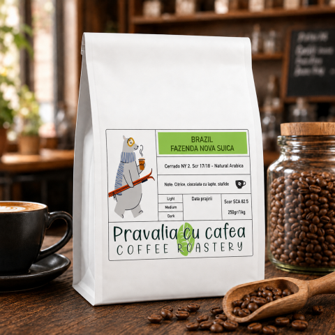 Cafea de specialitate - Cafea Brazilia Fazenda Nova Suíça, SCA 82.5 | Prăvălia cu Cafea
