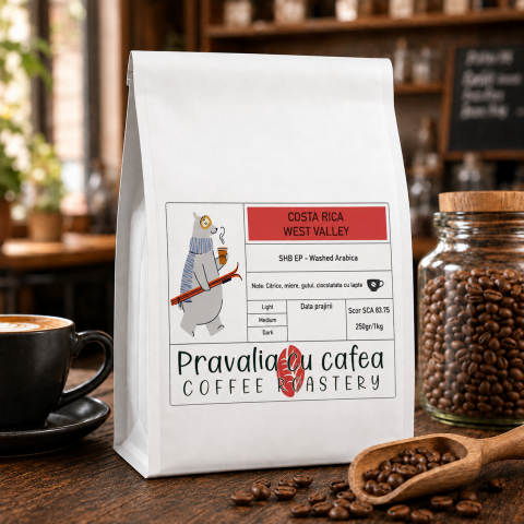 Cafea de specialitate - Cafea Costa Rica Washed Arabica – West Valley, SCA 83.75