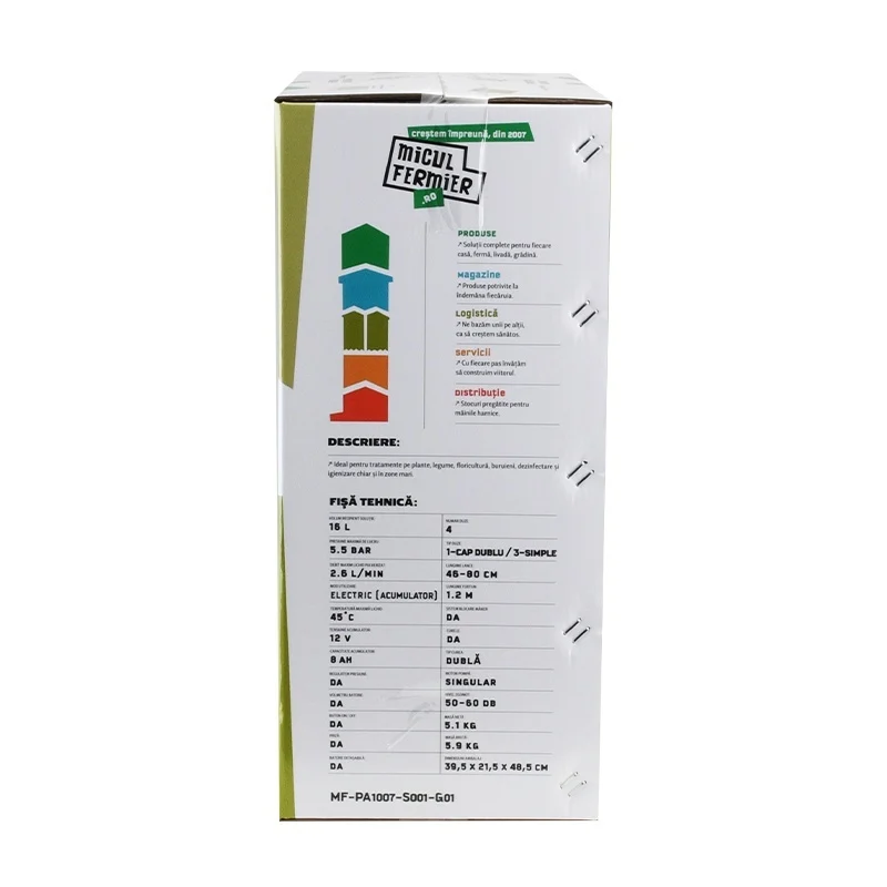 Pompa de stropit MF Pandora 16L cu acumulator [10]