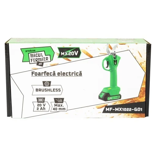 Foarfeca electrica Micul Fermier 20V, 2 Ah, capacitate maxima de taiere 40mm, Brushless [7]