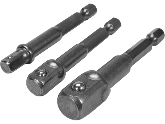 Pachet prelungitoare si chei impact hexagonale 1/2"- 17, 19, 21mm [2]