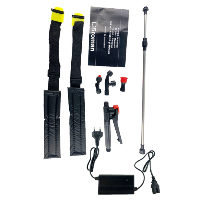Pompa electrica de stropit BROMAN, 10 litri, acumulator 12V [5]