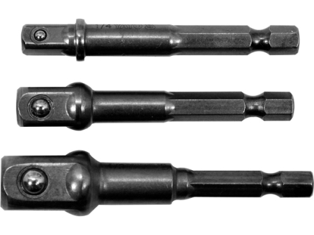 Pachet prelungitoare si chei impact hexagonale 1/2"- 17, 19, 21mm [2]