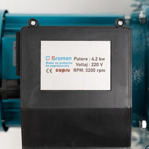 Moara electrica, cuva mare, 4.2 KW, cutite ranforsate, 4 site incluse, BROMAN [3]