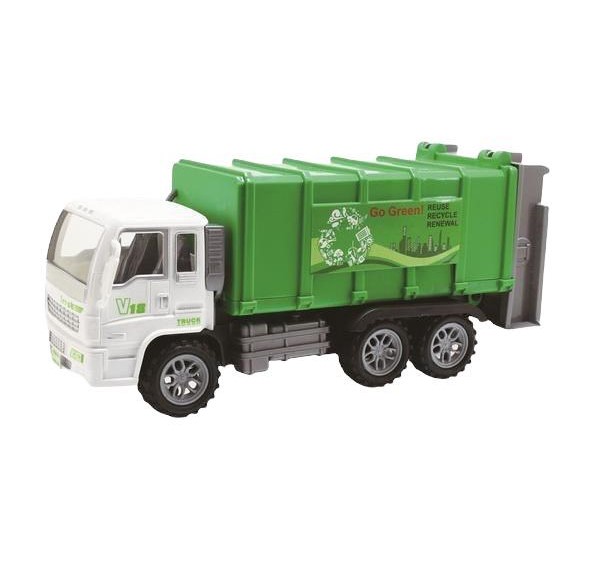 Misiune de reciclare în camera de joacă: Mașina de Gunoi Ecologică „Go Green”!