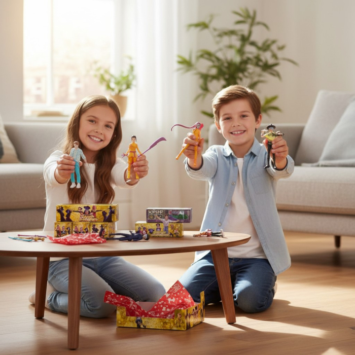 Figurina surpriza K-Pop Demon Hunters cu accesorii si card de colectie. [2]