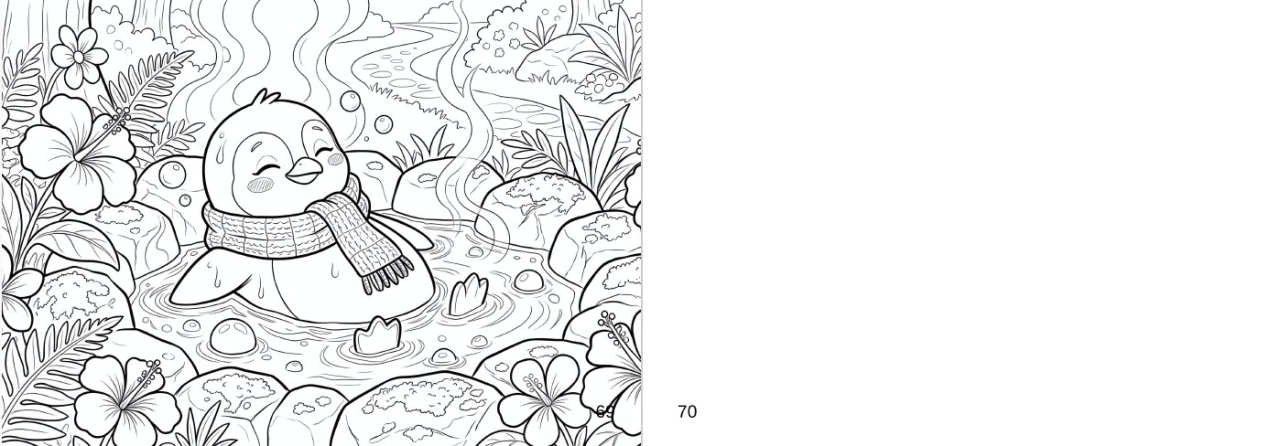 Coperta cartii Gradina Mozaic Puterea de a fi diferiti ilustrand o girafa violeta un leu si un pinguin sub un curcubeu [4]