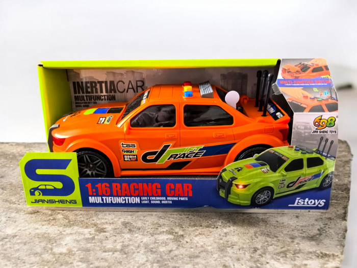 Mașină sport LS cu fricțiune și portbagaj funcțional pentru copii. [3]