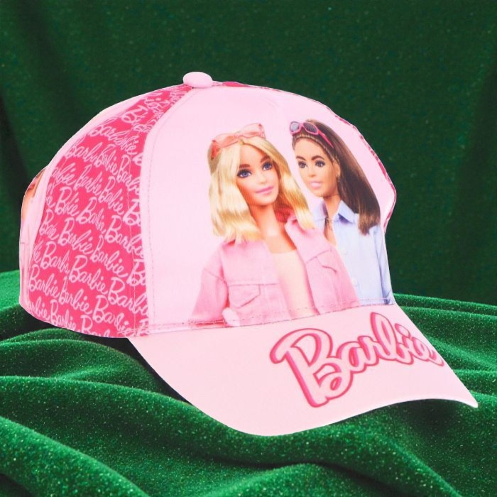 Șapcă multicoloră tip baseball pentru fete cu logo-ul Barbie, mărimea 54, colecția So Fun. [1]