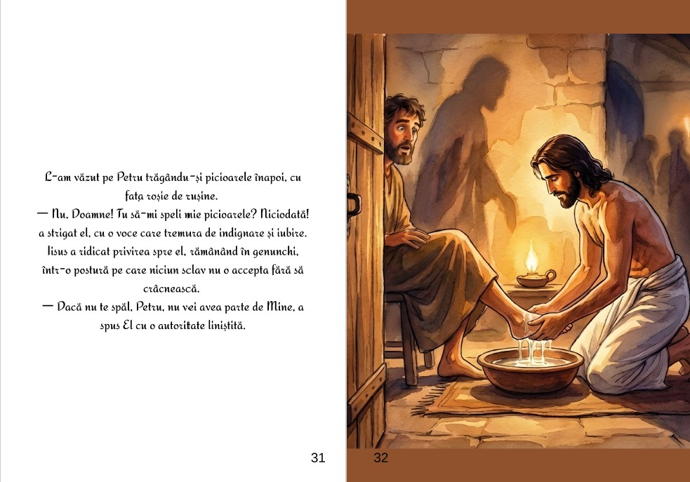 Coperta cartii Secretul Tamplarului Lumina de sub Dalta ilustrand un baietel care tine in maini o lampa stralucitoare [4]