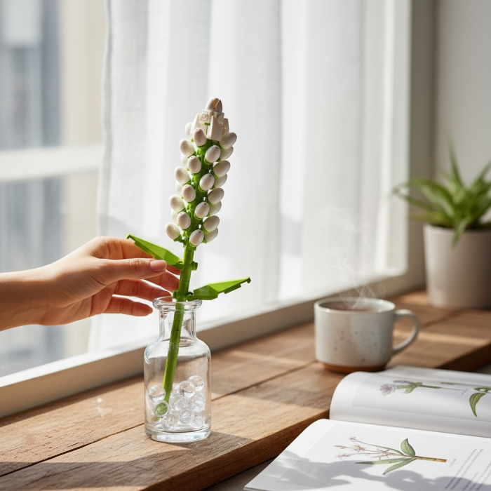 Set de constructie colorat din blocuri de plastic pentru copii. [2]