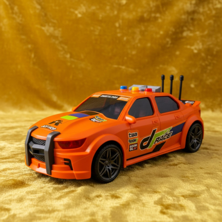 Mașinuțe Monster Truck - Mașină sport LS cu fricțiune și portbagaj funcțional pentru copii.