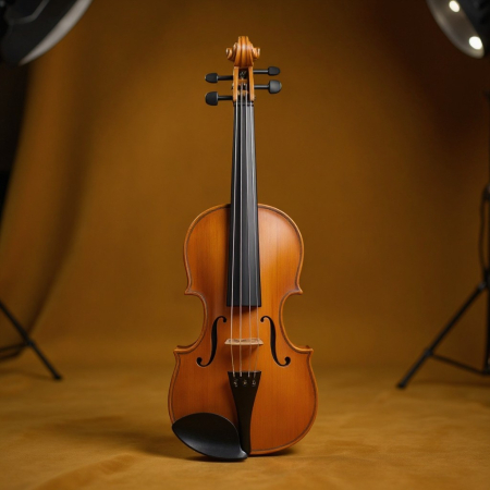 Instrumente muzicale pentru Copii - Vioară electrică de jucărie pentru copii cu arcuș și melodii clasice incluse.