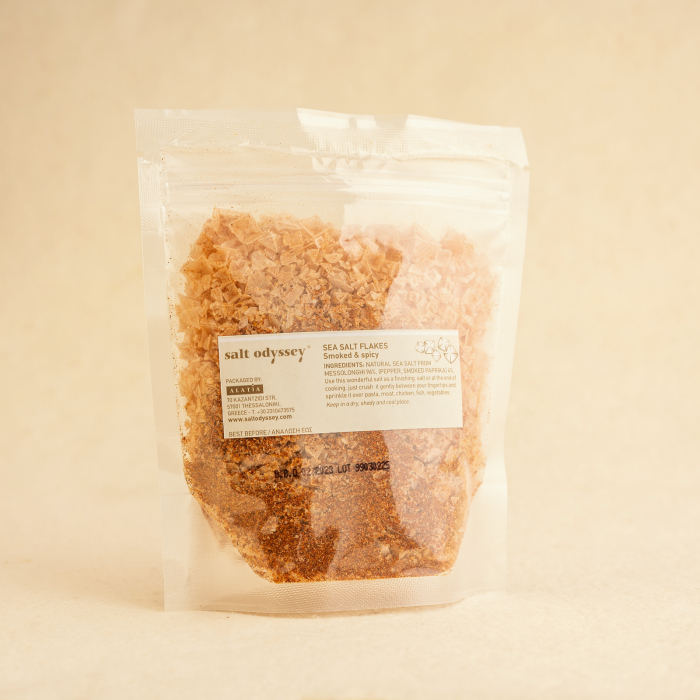 Sare Fulgi Piramidala afumata & picanta 250g [2]