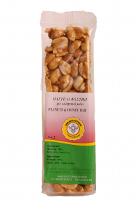 INDULCITORI NATURALI / MIERE - Baton arahide cu miere - fara zahar- 60g