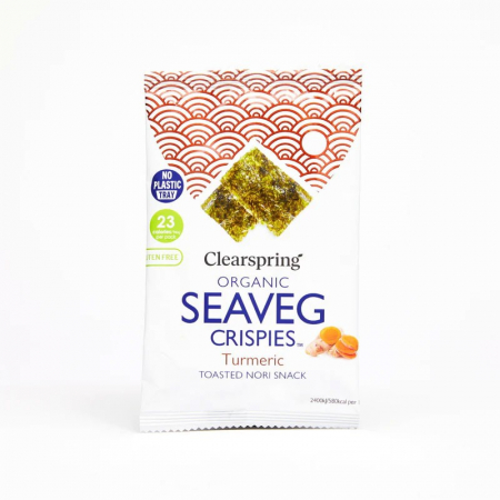 HEALTHY SNACKS - Alge nori snack turmeric 4g ECO