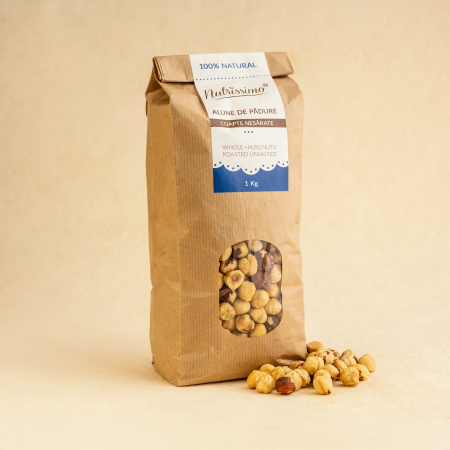 NUCI ȘI SEMINȚE - Alune de pădure coapte/nesărate 1 kg