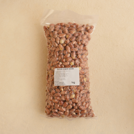 NUCI ȘI SEMINȚE - Arahide coapte sarate vacuum 1kg