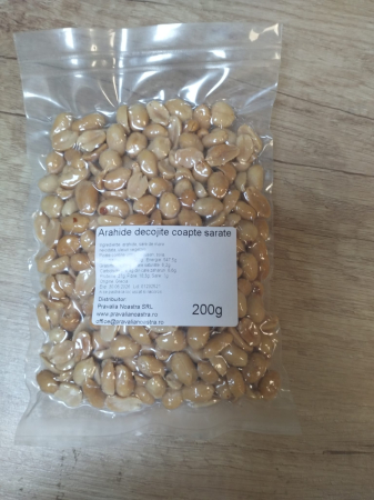 HEALTHY SNACKS - Arahide Decojite Coapte Sarate 200g