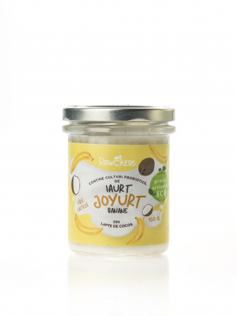 Joyurt - Iaurt din lapte de cocos cu banane ECO - Rawckers [0]