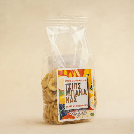 FRUCTE DESHIDRATATE - Banana chips 150g ECO