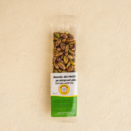 INDULCITORI NATURALI / MIERE - Baton fistic cu miere - fara zahar- 60g