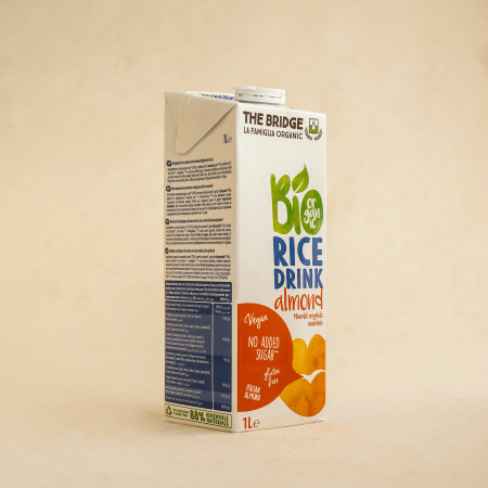 PRODUSE ECO / ORGANICE - Lapte de orez cu migdale ECO 1 L
