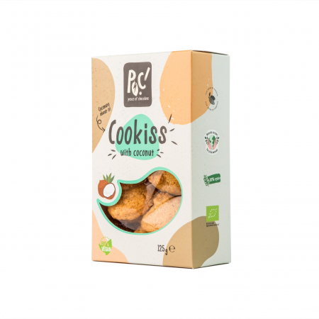 PRODUSE ECO / ORGANICE - Biscuiti cu cocos ECO 125g