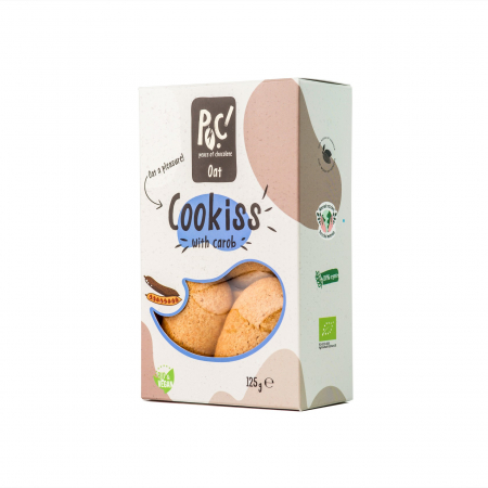 PRODUSE ECO / ORGANICE - Biscuiti ovaz cu carob ECO 125g