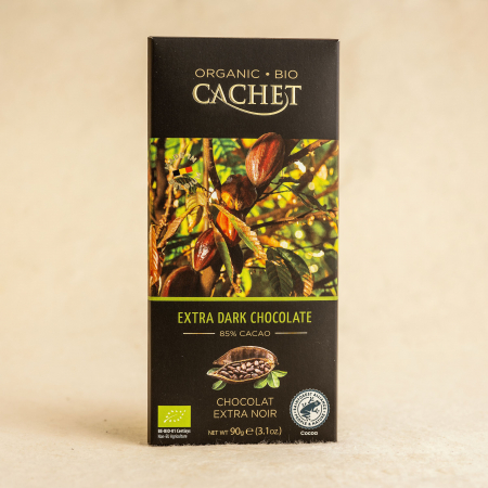 CIOCOLATA & CACAO - Cachet ciocolata neagra 85% cacao 90g ECO