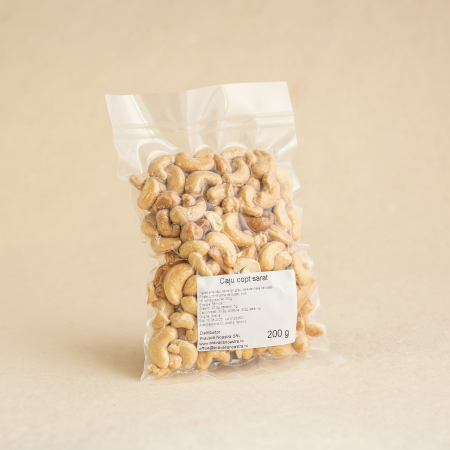 SUPERALIMENTE - Caju copt sărat vacuum 200g