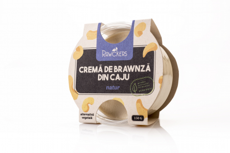 NUCI ȘI SEMINȚE - Crema brawnza de caju ECO, natur 150g