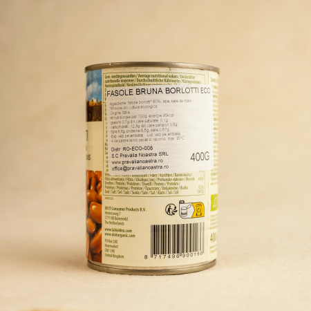 Fasole bruna Borlotti ECO - 400g [1]
