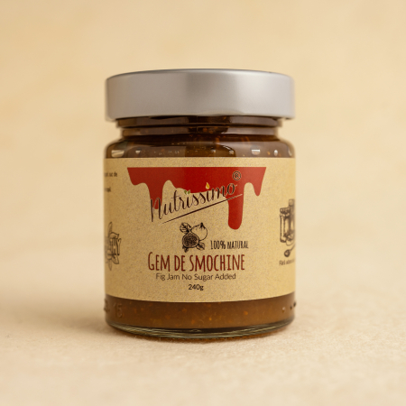INDULCITORI NATURALI / MIERE - Gem de smochine fara zahar 240g