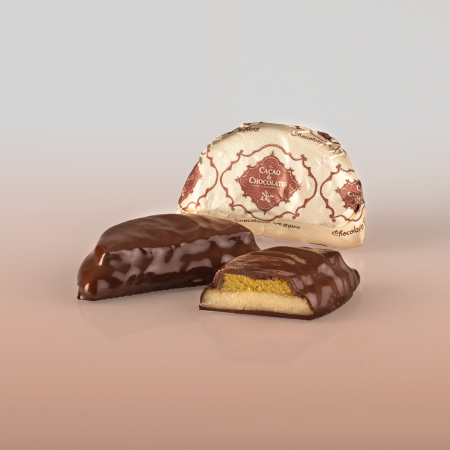 CIOCOLATA & CACAO - GRAND ORANGE - Ciocolată cu portocală și marțipan