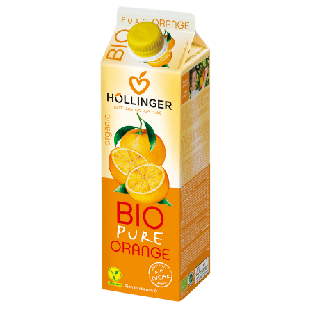 BAUTURI / LAPTE VEGETAL - Hollinger suc portocale 1L ECO