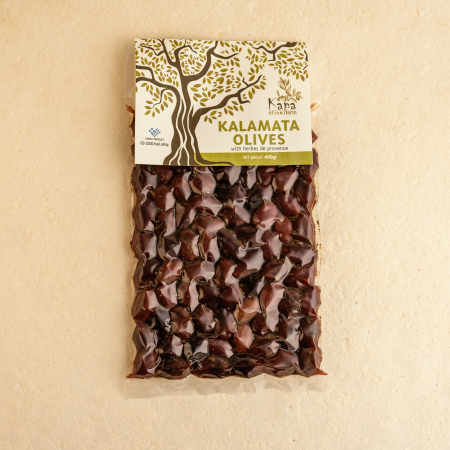 MĂSLINE - Masline Kalamata cu ierburi de provence - 400g
