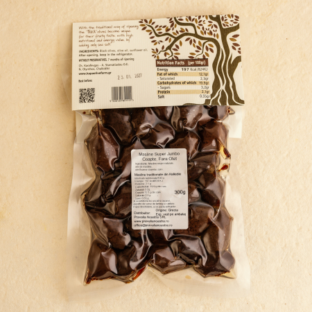 Masline Super Jumbo coapte & fara otet 300g [1]