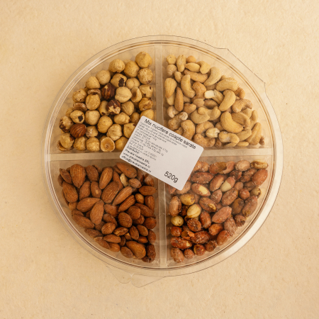 NUCI ȘI SEMINȚE - Mix nucifere coapte sarate 520g