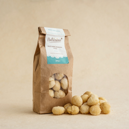 NUCI ȘI SEMINȚE - Nuci Macadamia 200 g