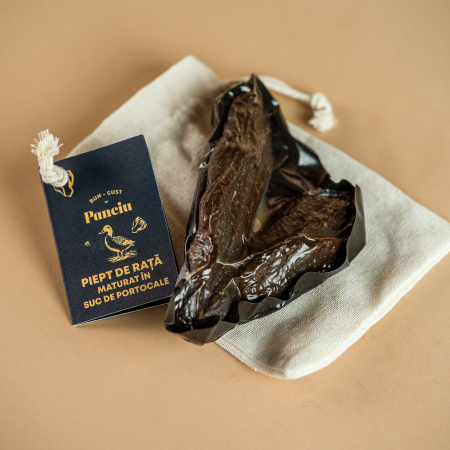 Piept de rata maturat in suc de portocala 130g [1]