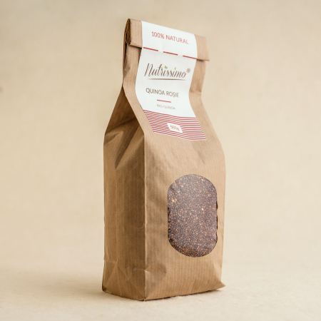 NUCI ȘI SEMINȚE - Quinoa roșie 500g
