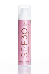 COSMETICE - SPF 30 Natural - Loțiune de protecție solară Bio cu factor 30 - 100ML