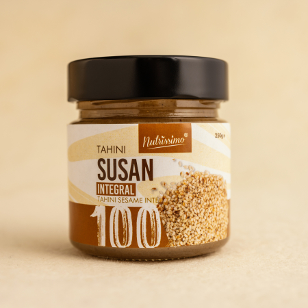 NUCI ȘI SEMINȚE - Tahini/Pasta din susan integral 250g